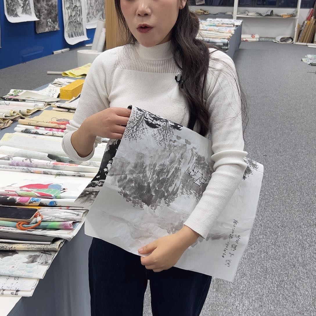 国画纯手绘字画教程分享
