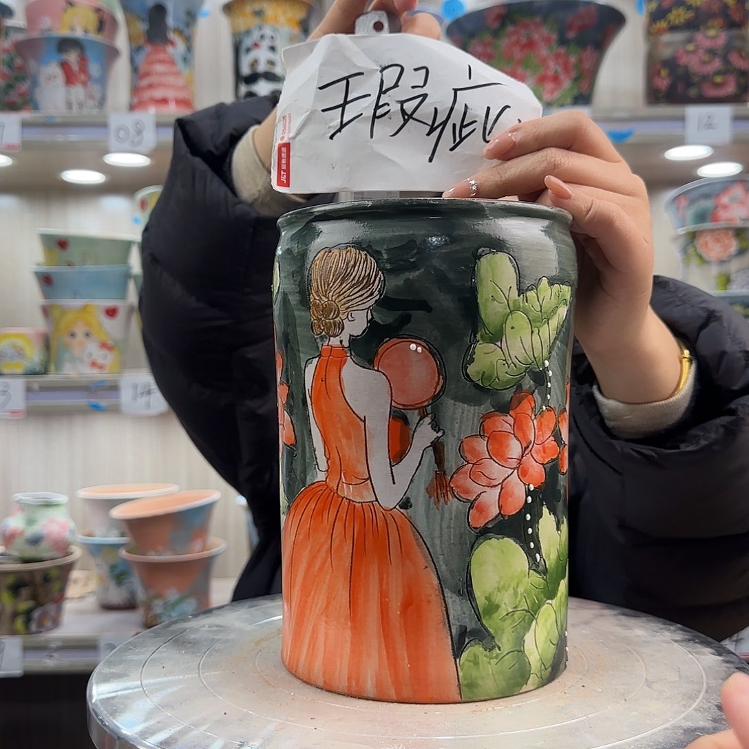 陶摆件瑕疵瑕疵662