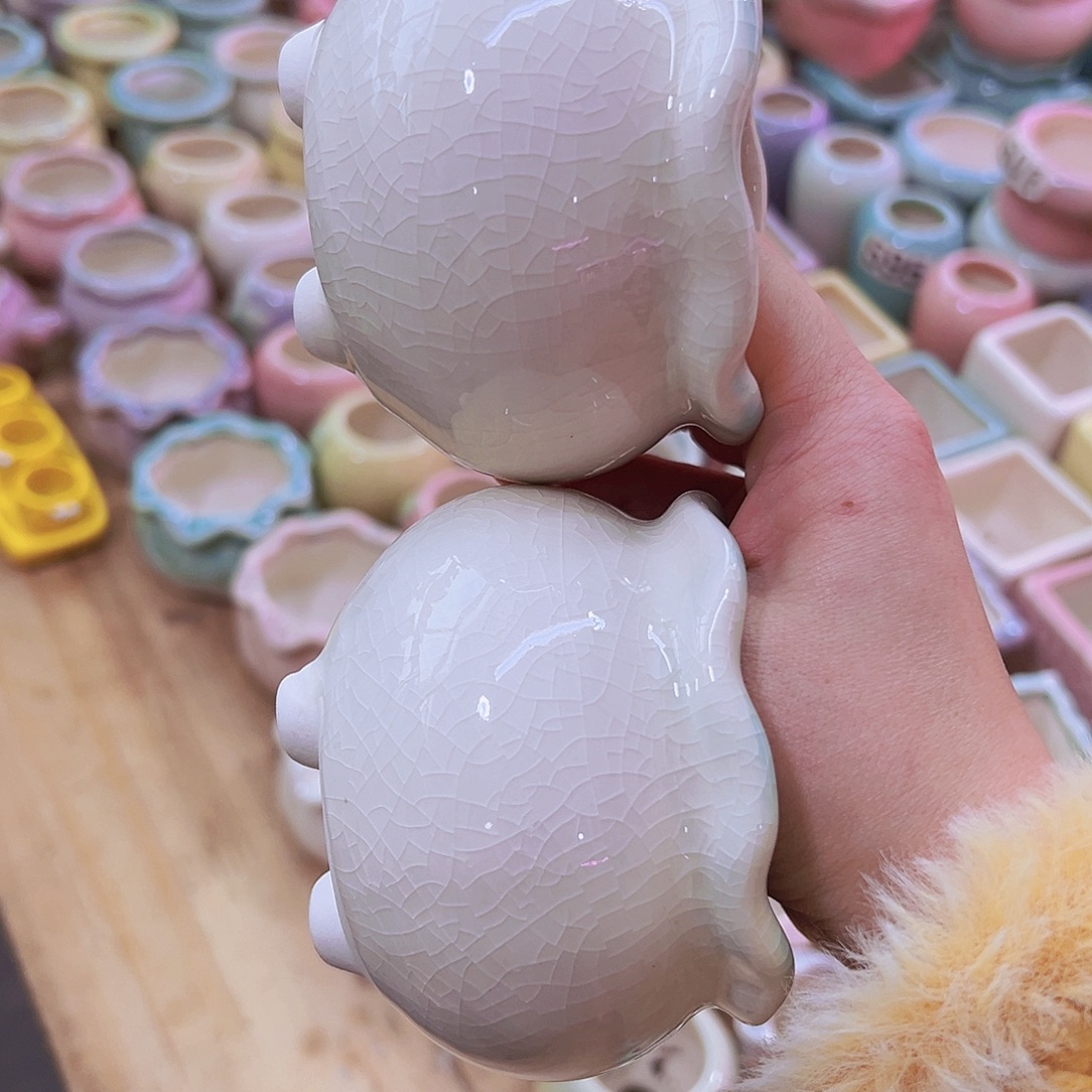 陶瓷花盆当场凑满12包邮