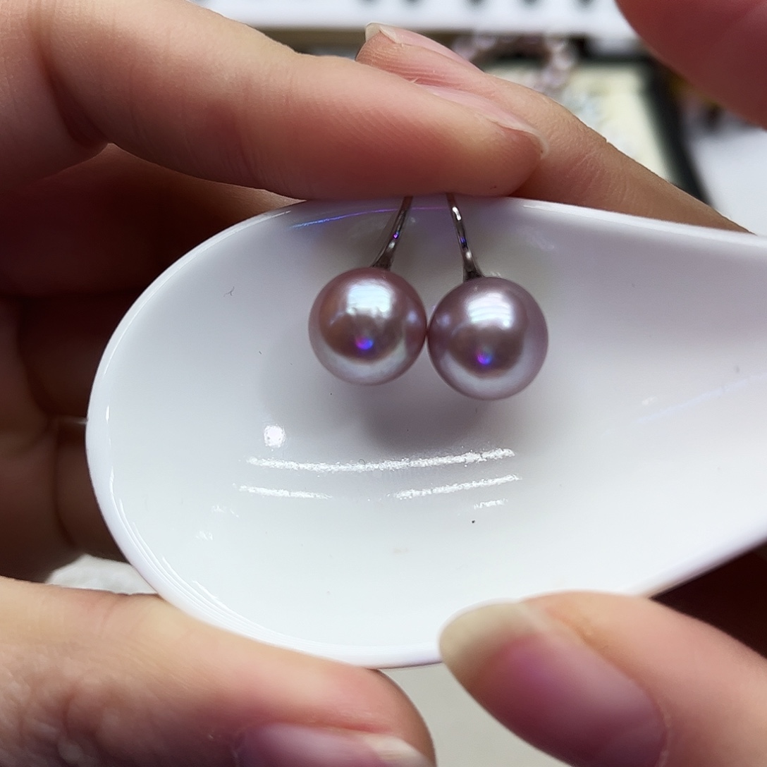 未镶嵌耳饰淡水珍珠
