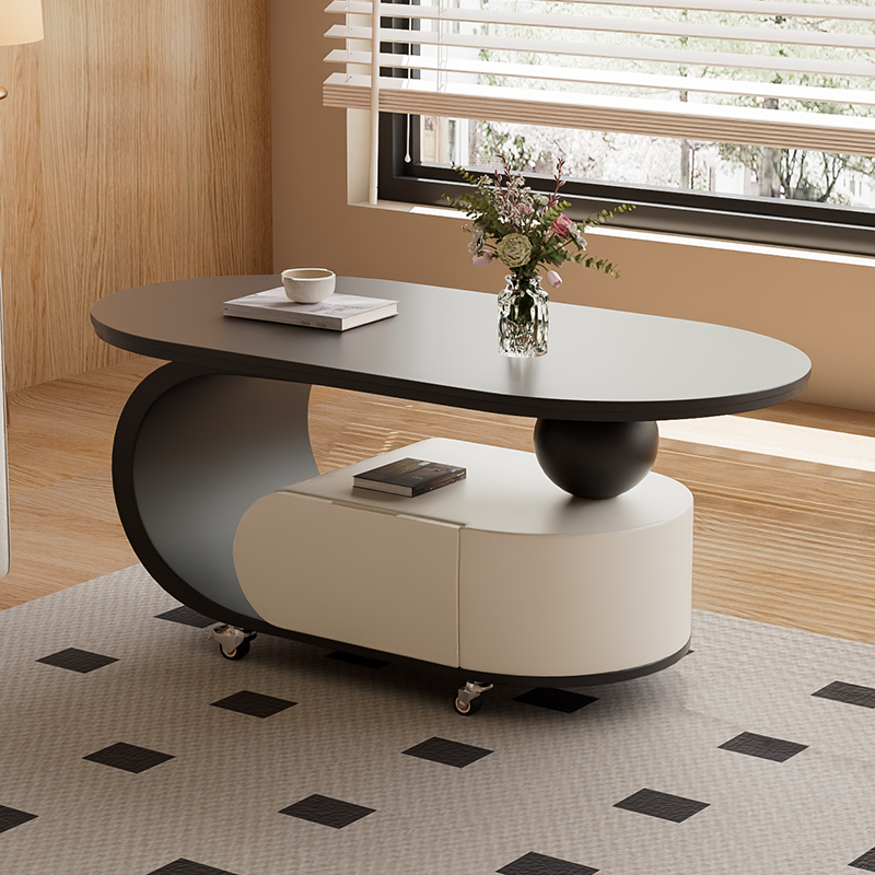 茶几新款2025高档大气客厅家用小户型创意设计可移动推车茶几茶桌