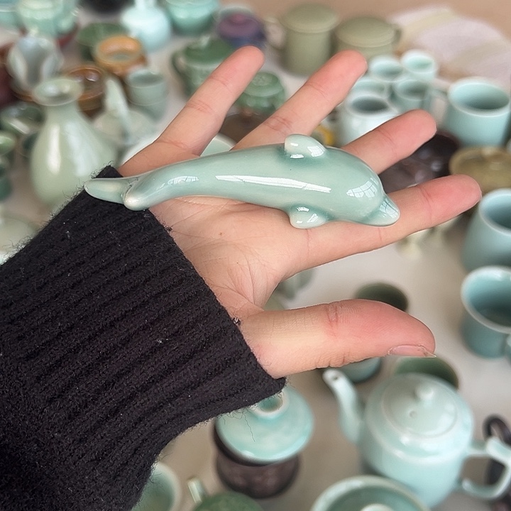 小米茶器龙泉青瓷