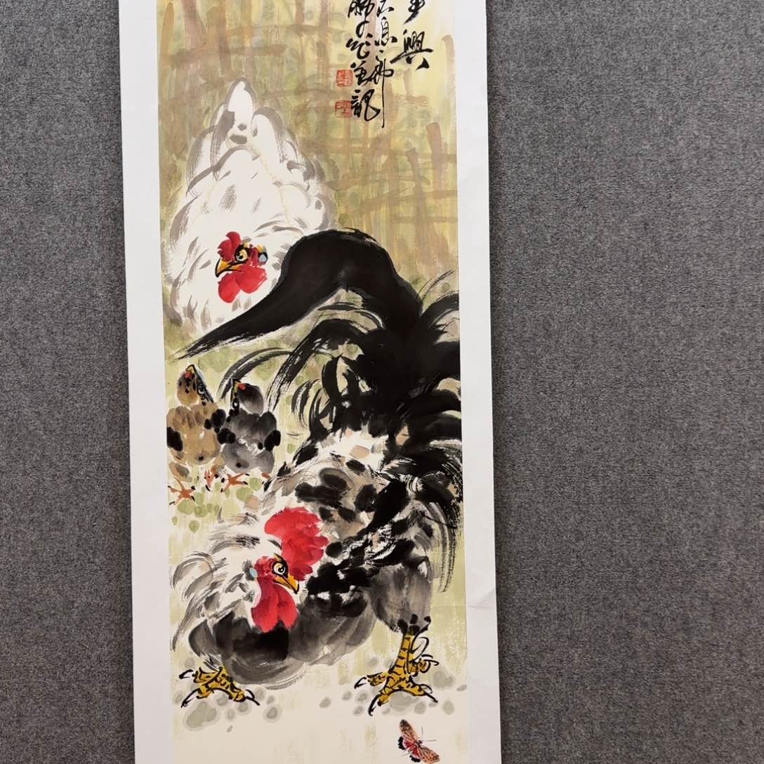 国画娄鹏老师手绘作品