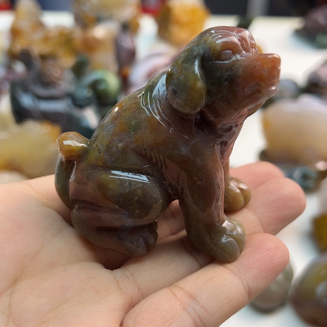 玛瑙/玉髓合金颈饰