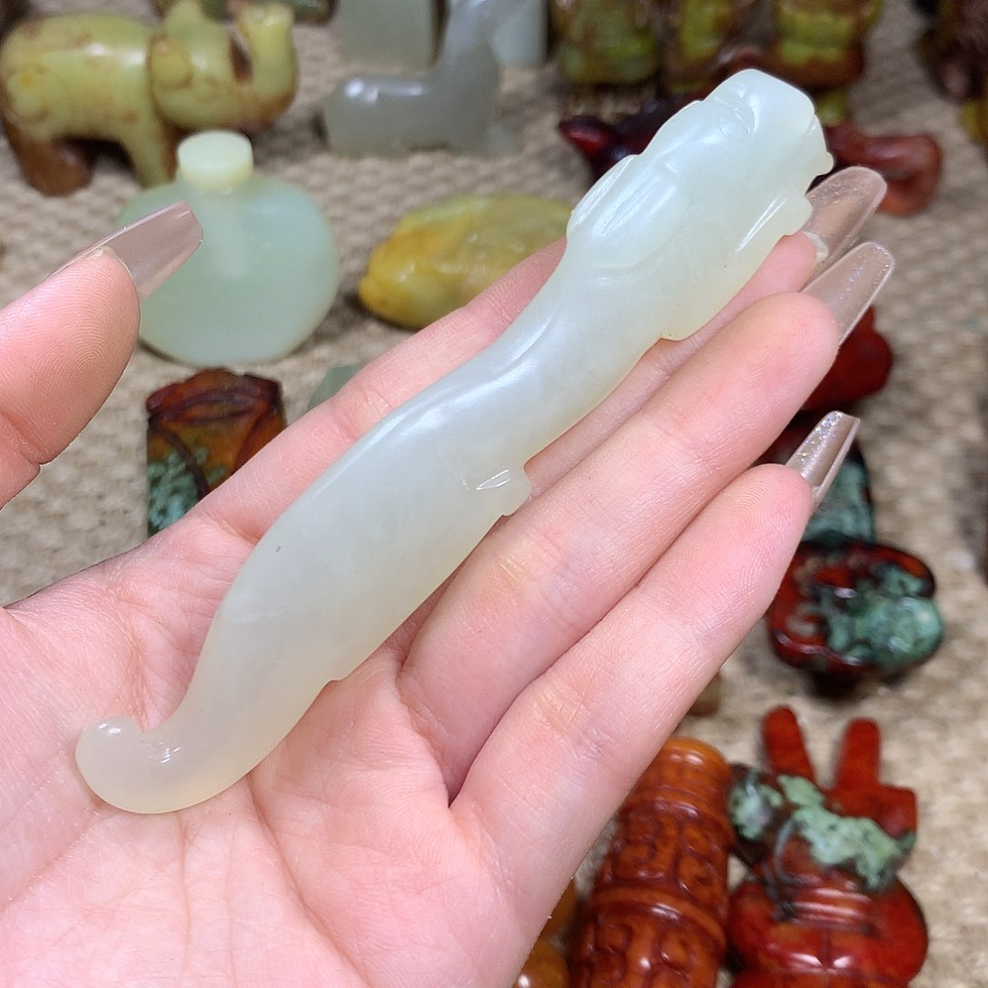 白玉菩提吊坠挂件