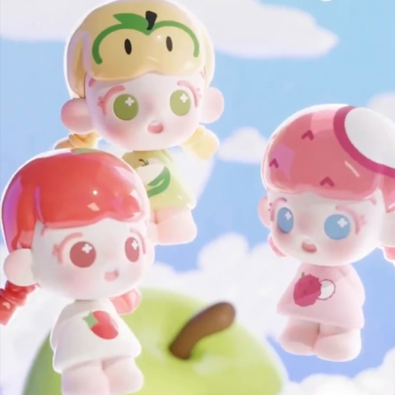 【欧气代拆】倒倒水果奇思妙想萌粒盲盒盲袋