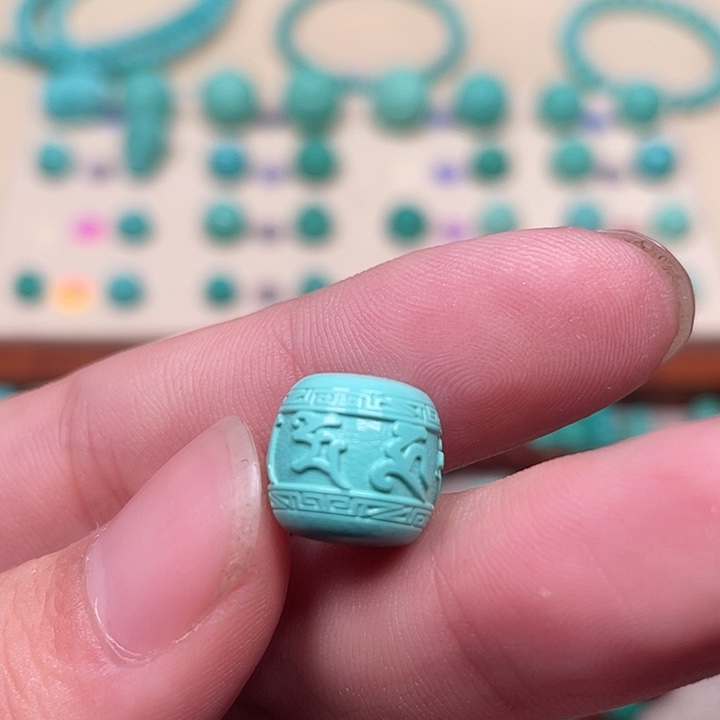 云见匠心手作雕刻配饰，尺寸12