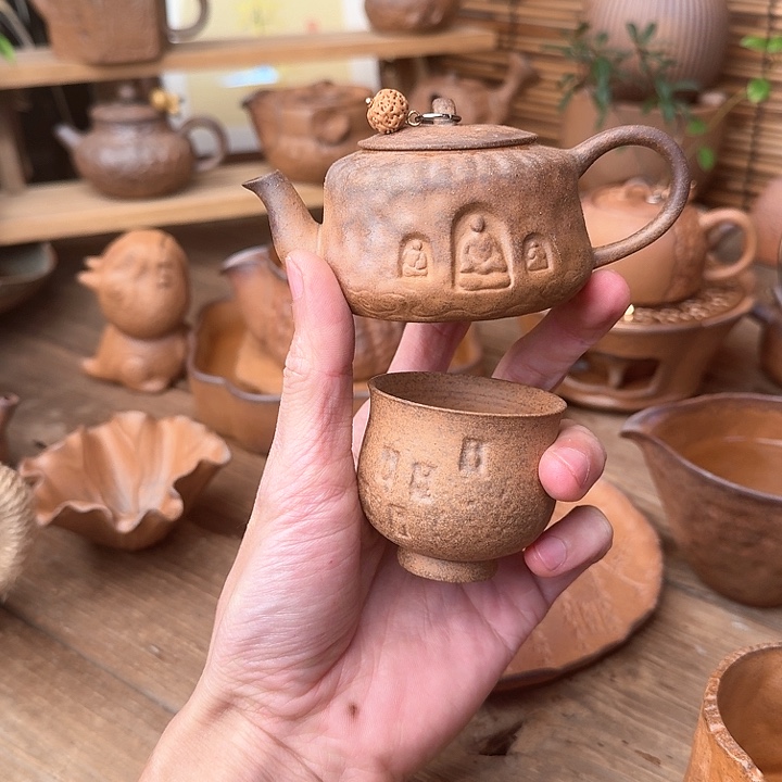 原矿老岩泥茶器系列