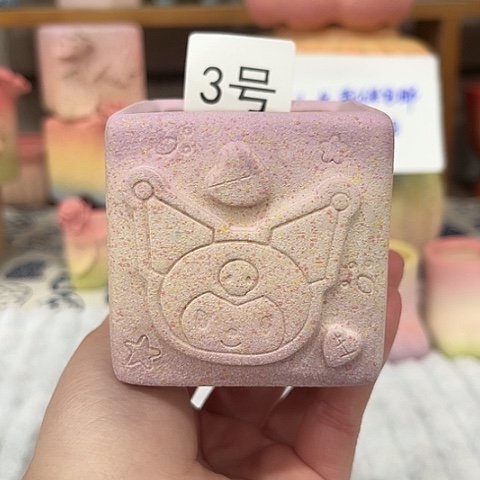 陶手工麦饭石多肉花盆库洛米