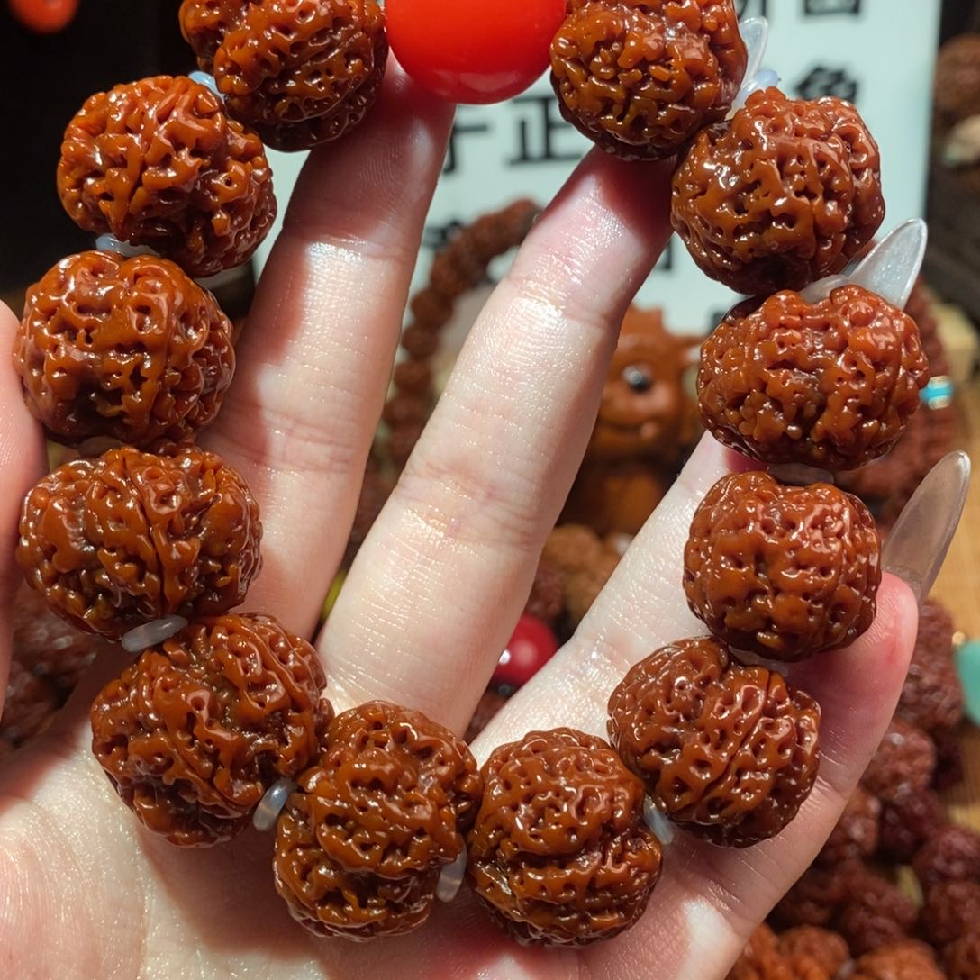 金刚菩提手串205红玉华