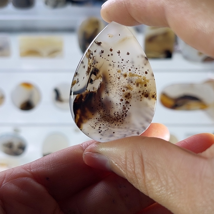 【闪购商品】玛瑙/玉髓珠宝半成品未镶嵌