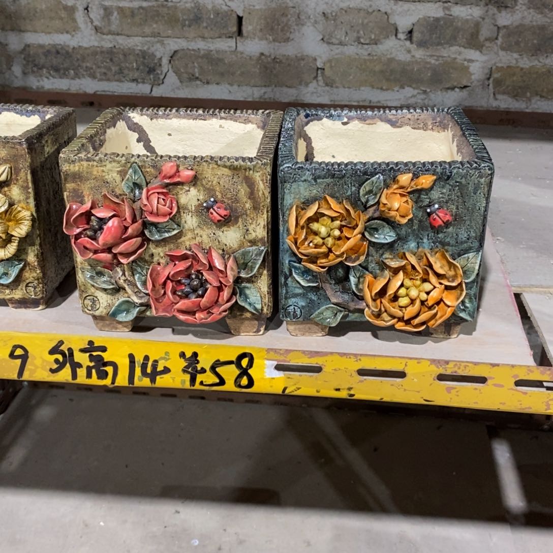 红陶小*青藤花器多肉花盆