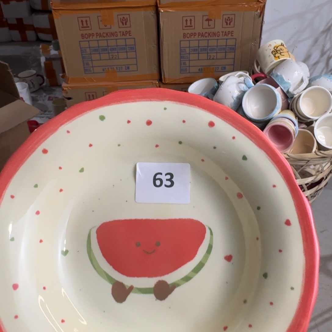 摆件陶63 陶瓷餐具瑕疵