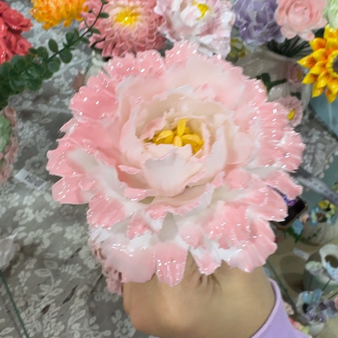 1217 陶瓷花拍满20元发货，退款的拉黑