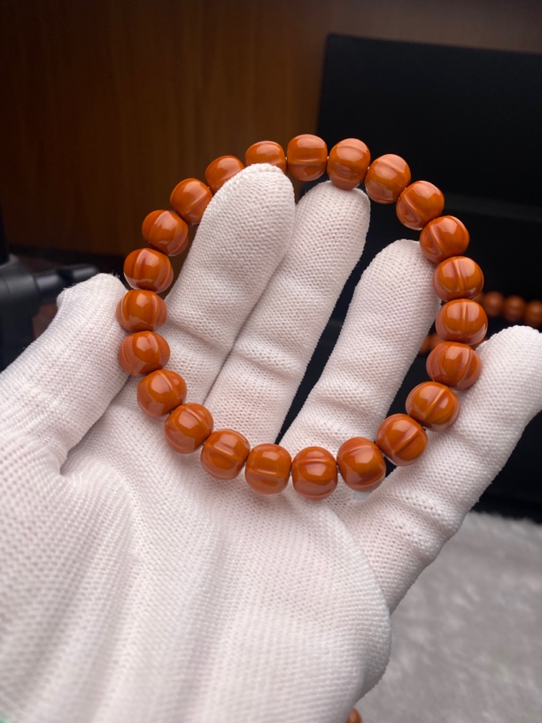 男女通用文玩盘玩佛珠收藏佳品，猴头精品手串小鲨鱼