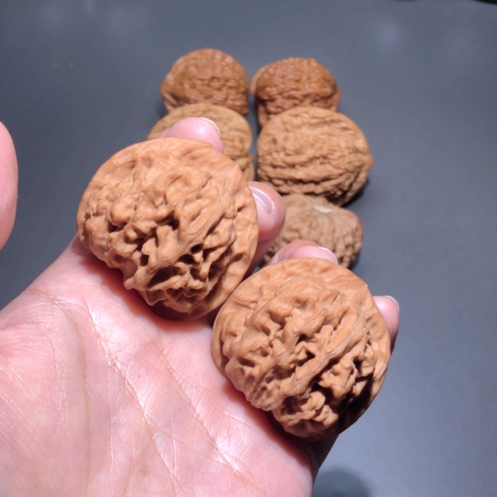 文玩核桃把件39天地狮子头