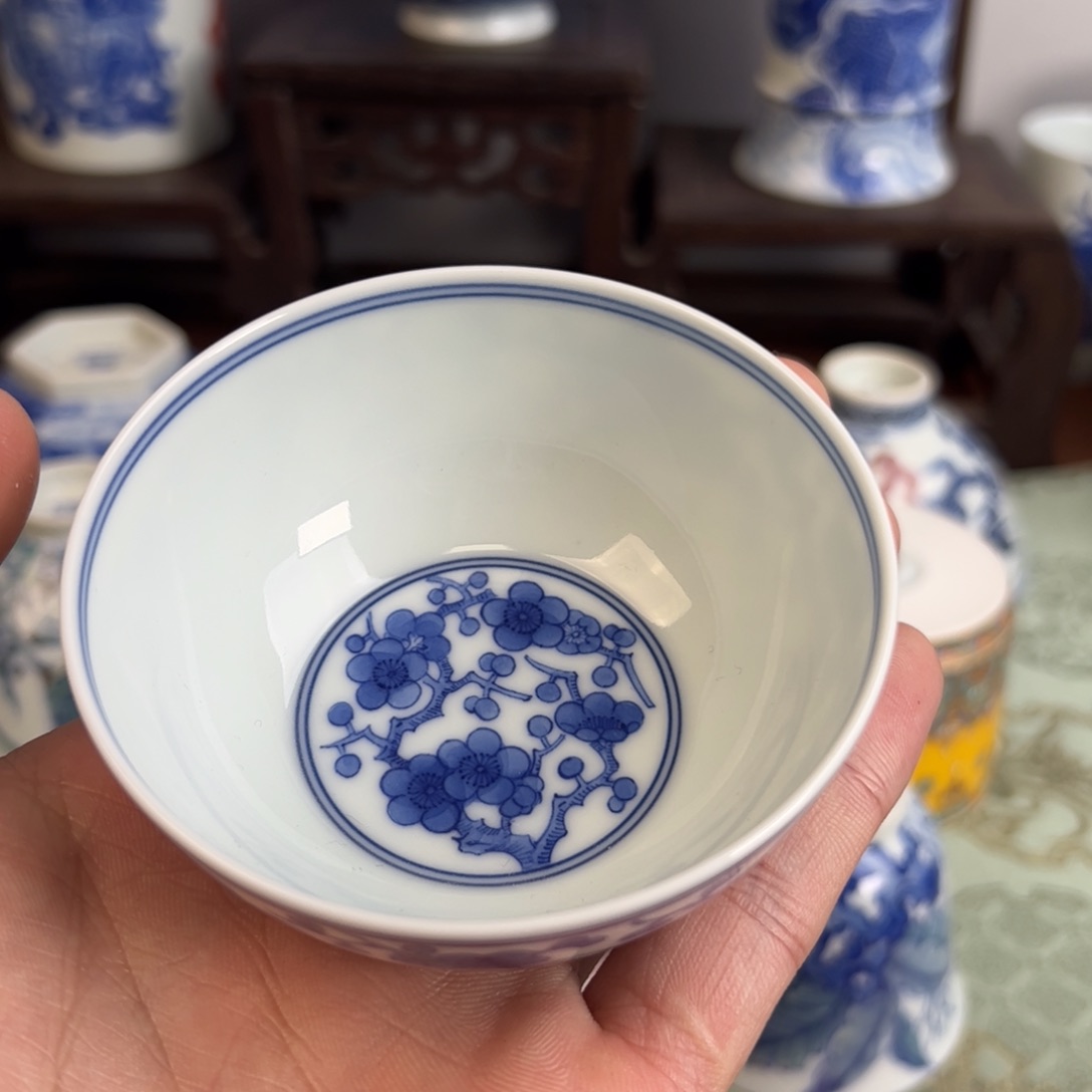 瓷片景德镇瓷器手工手绘