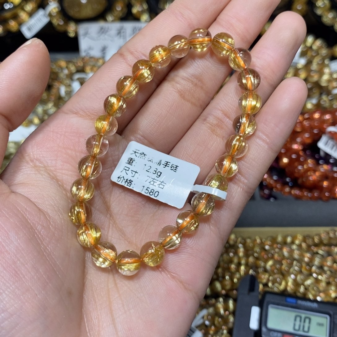 水晶手链未镶嵌琪