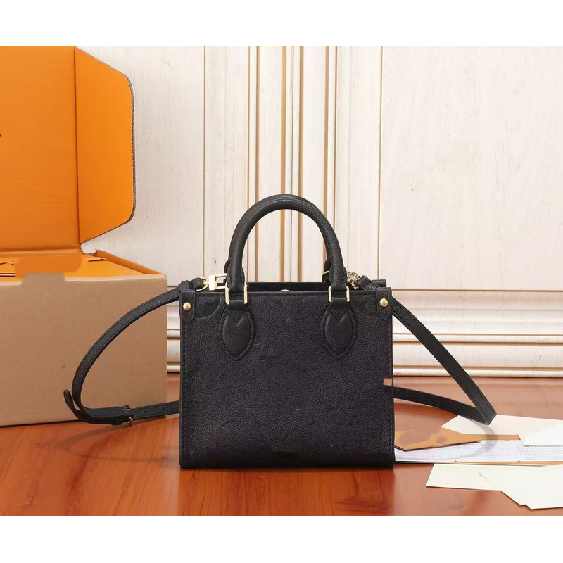 【on the go（丛林托特）黑色 /老花 】托特包 手提包公文包斜挎DD