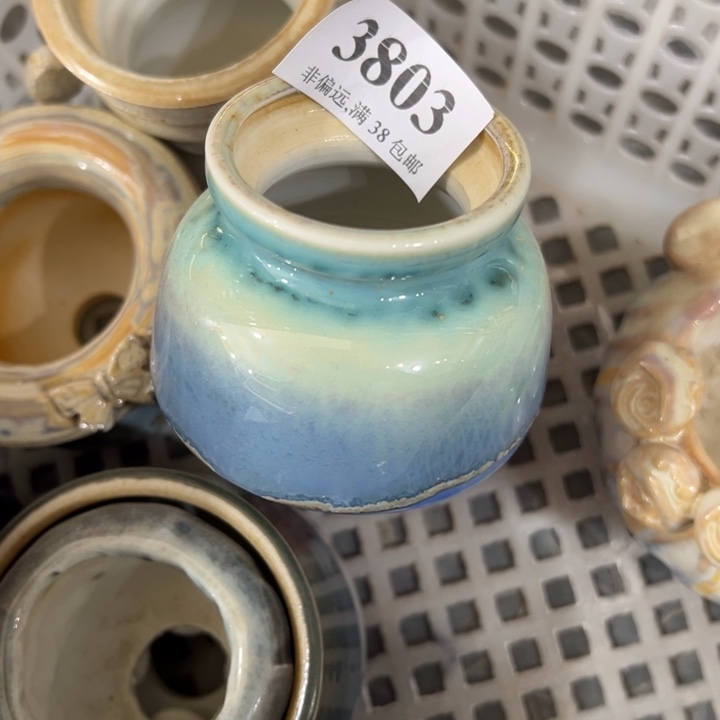 口4高6 手工花盆满30包邮