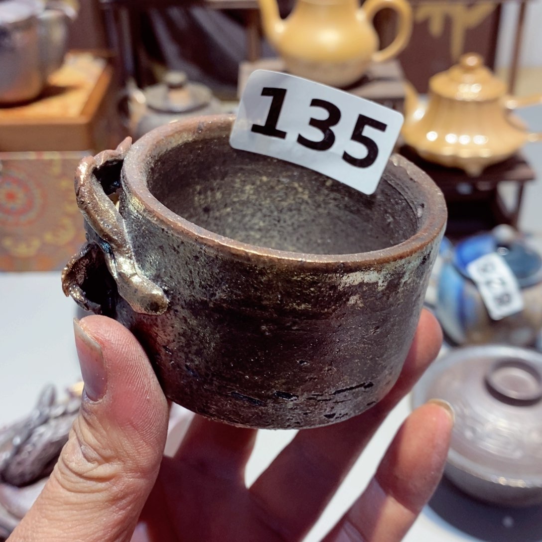 柴烧茶具陶瓷杯子