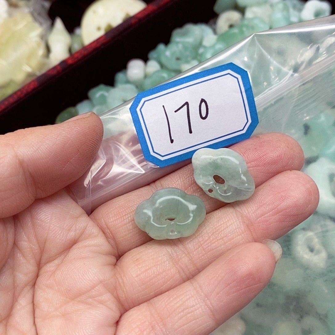 蛇纹石玉未镶嵌颈饰赛*170