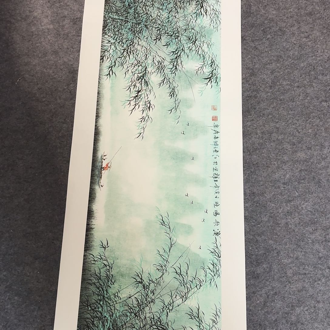 国画纯手工手绘图