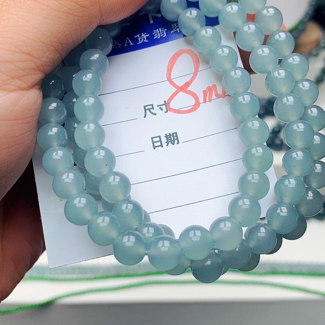 翡翠未镶嵌手链翡翠