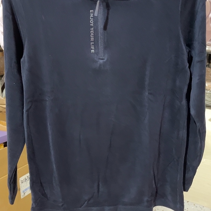 4115款拉链蓝色170尺码135斤以内