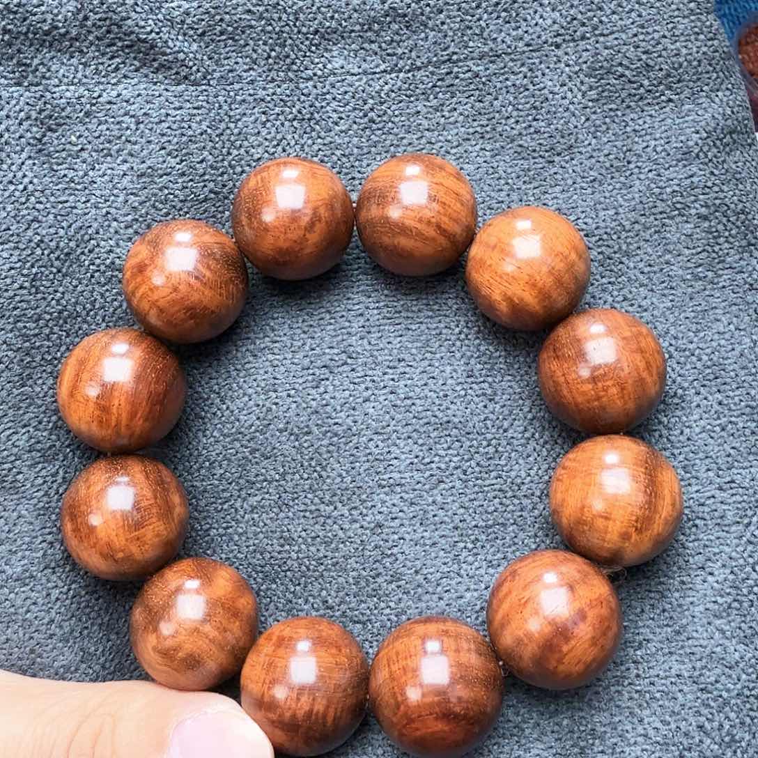 黄花梨/降香黄檀手串/手链?****?海南黄花梨20黄油梨