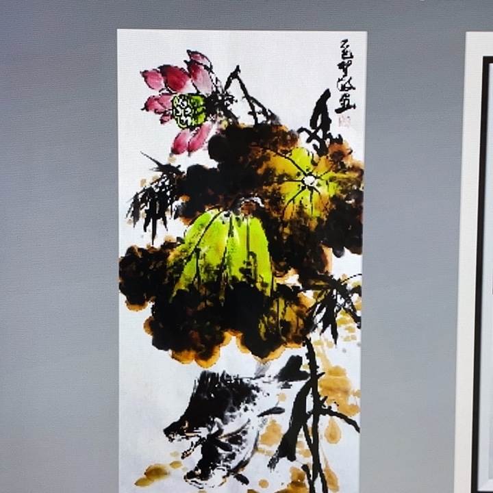 国画张圣敏先生纯手绘作品