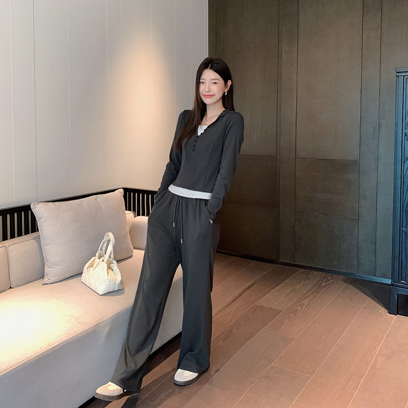 [特惠福利]【慵懒腰精】撞色上衣宽松