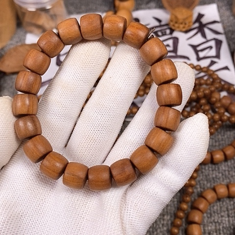 檀香木手串/手链老山檀香黑肉10/11沉水微瑕疵