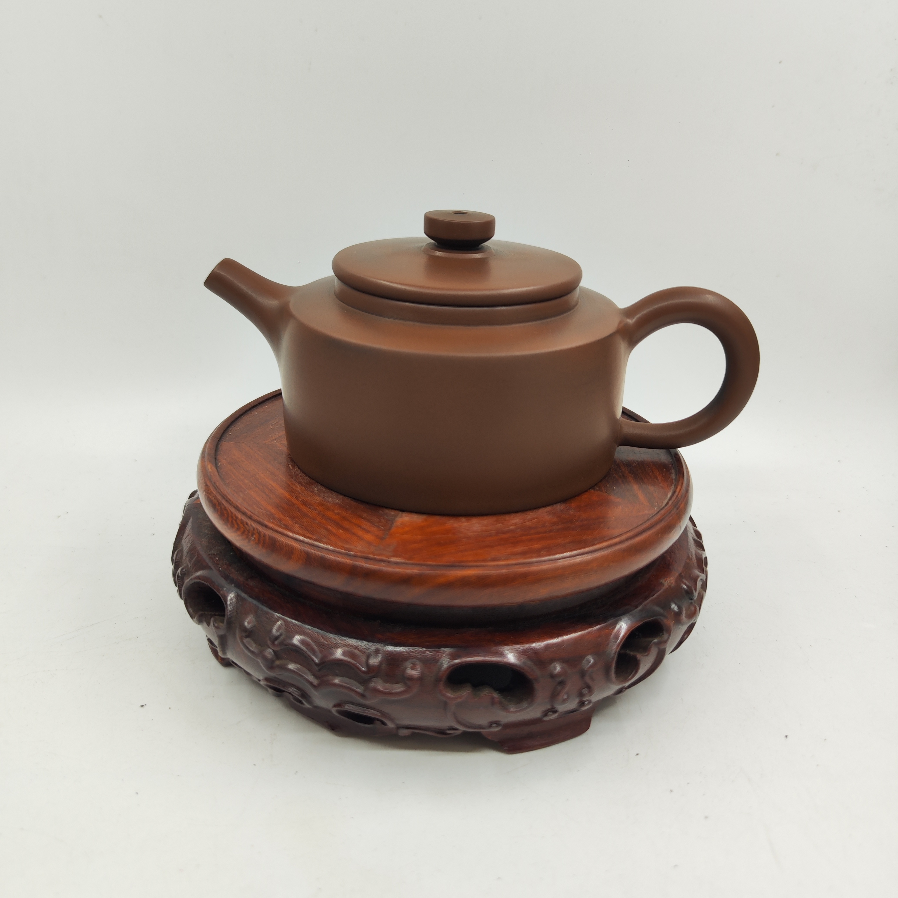 约200毫升左右周盘壶纯手工泡茶广西钦州坭兴陶