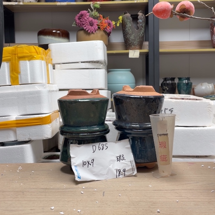 粗陶多肉花盆微瑕685