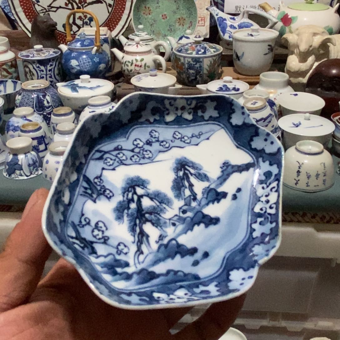 瓷片舶来瓷器满28包邮当日凑单