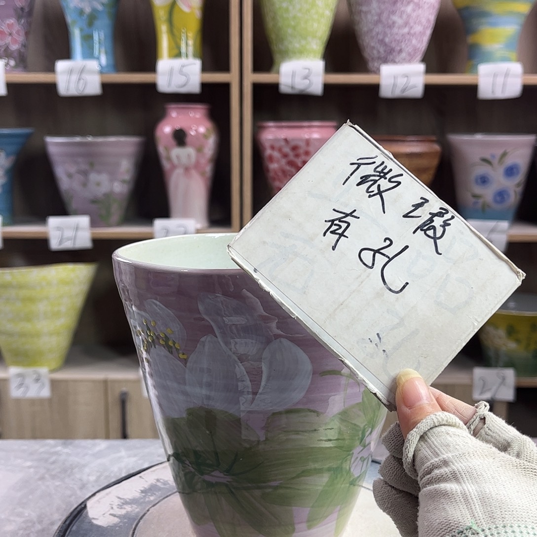 景德镇陶瓷花盆花盆