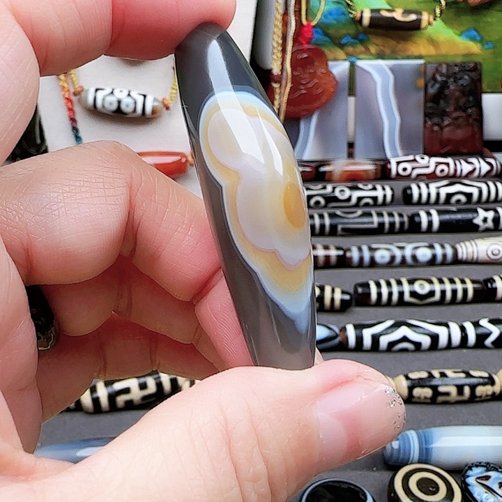 玛瑙/玉髓合金珠宝半成品