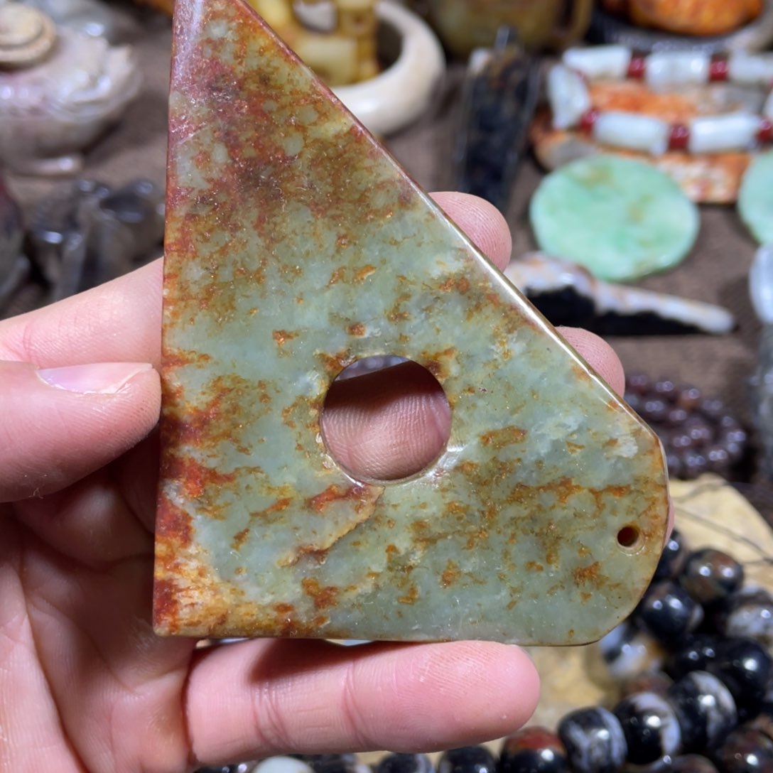 和田玉吊坠(不含链)未镶嵌