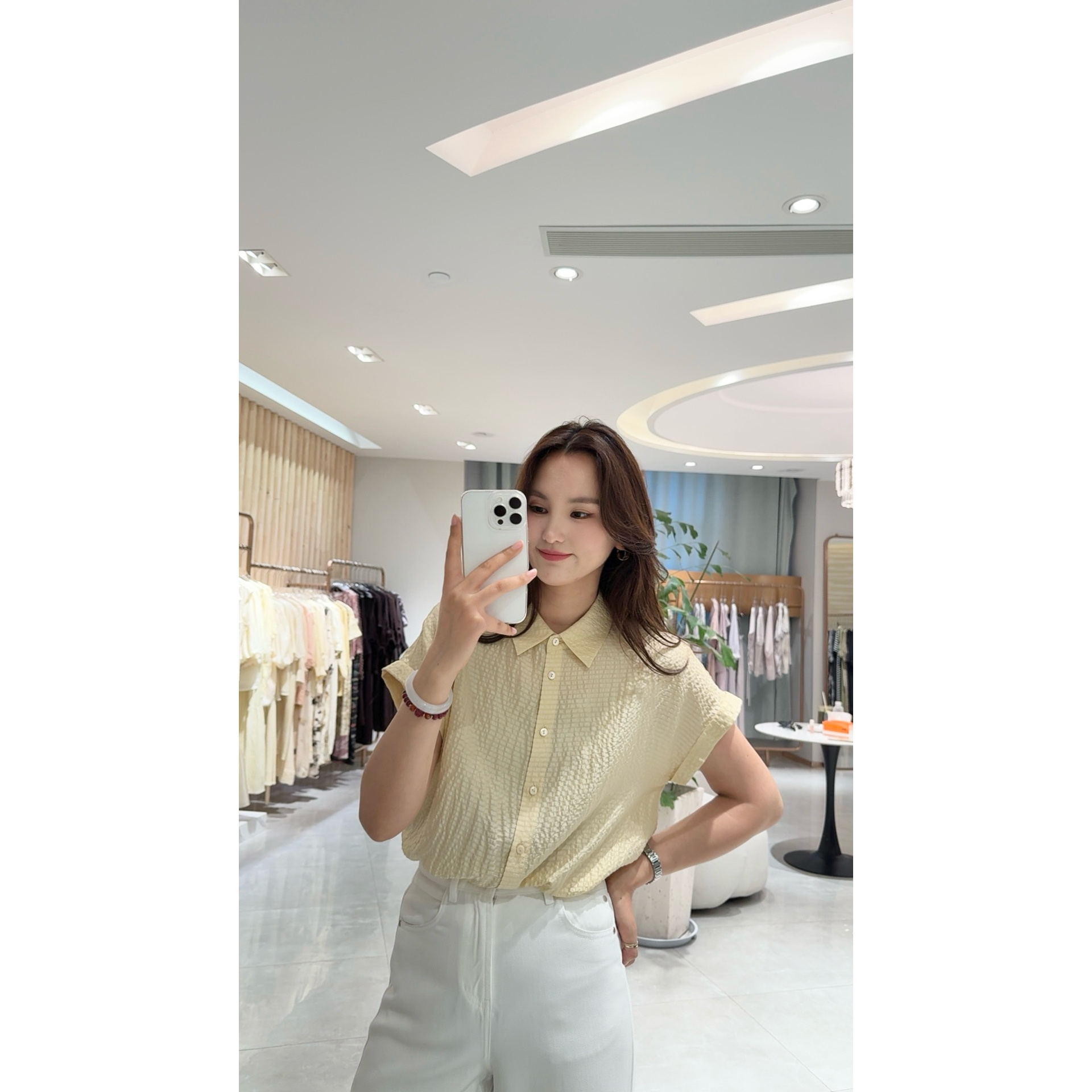 【林萧】桑蚕丝上衣YJHY-H922007