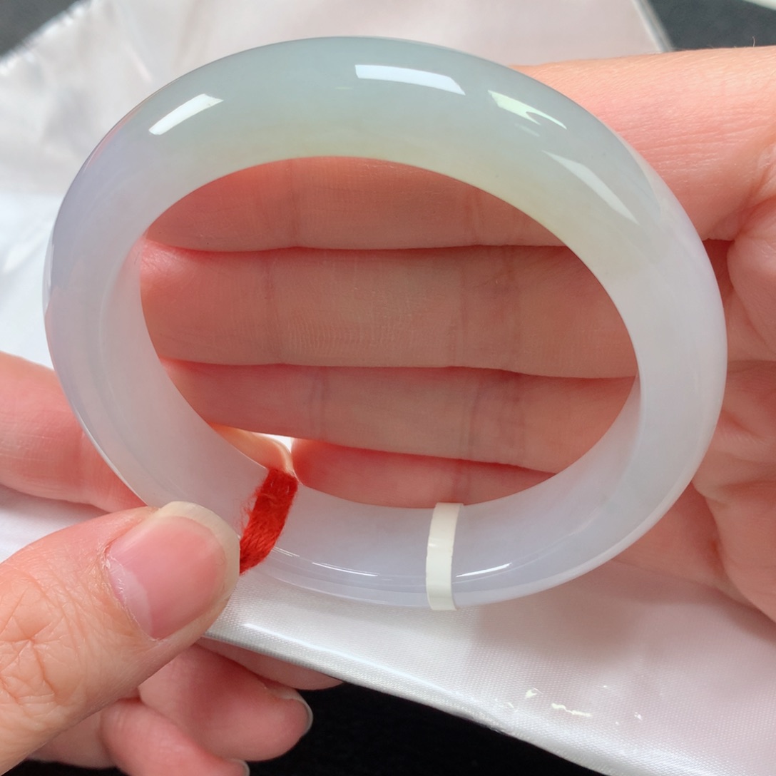 未镶嵌手镯翡翠缅甸天然翡翠手镯5556