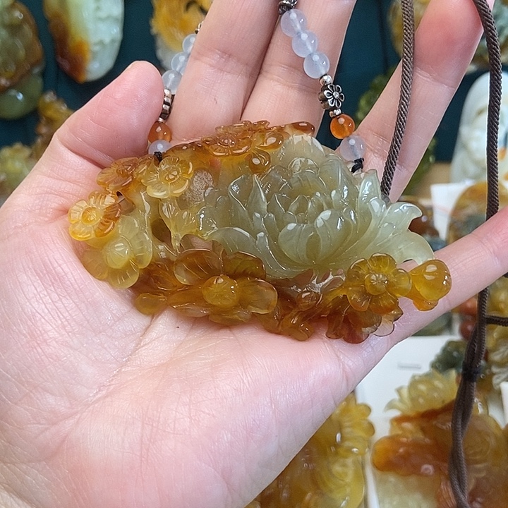 岫玉未镶嵌岫玉未镶嵌吊坠1