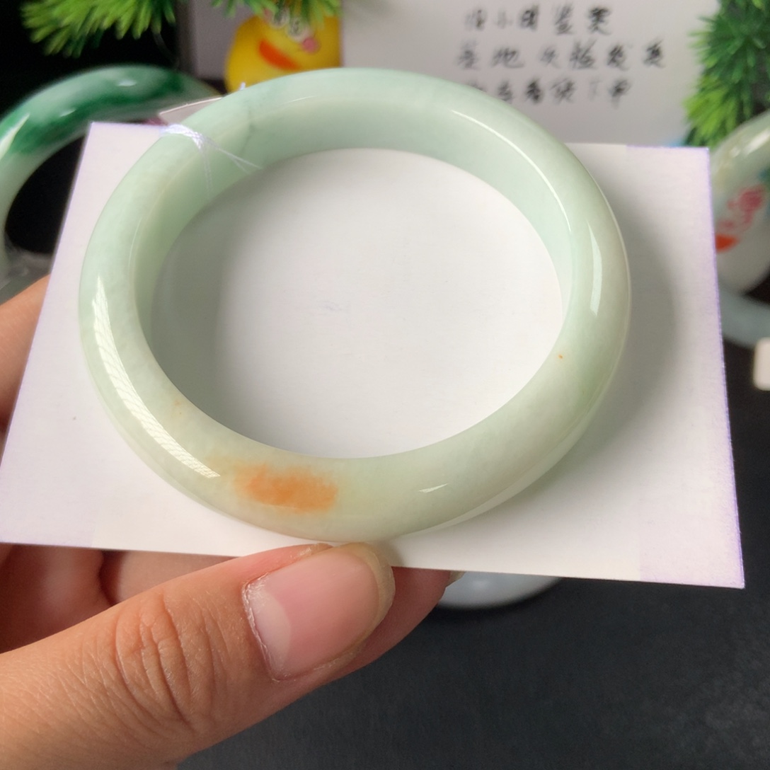 翡翠未镶嵌手镯3号58-11.7-8.6