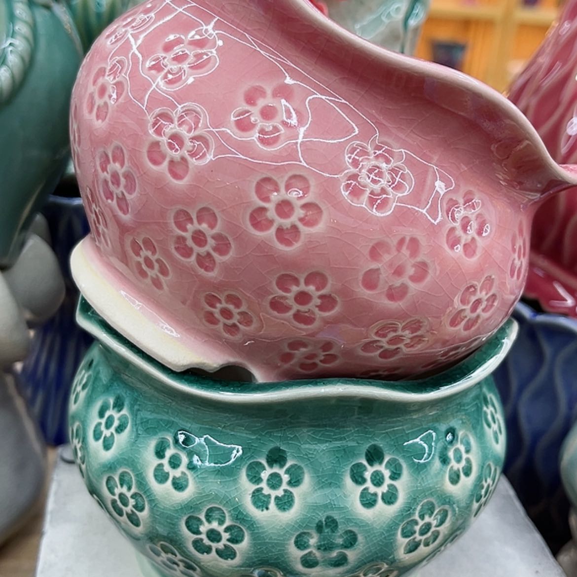 【闪购商品】陶瓷花盆