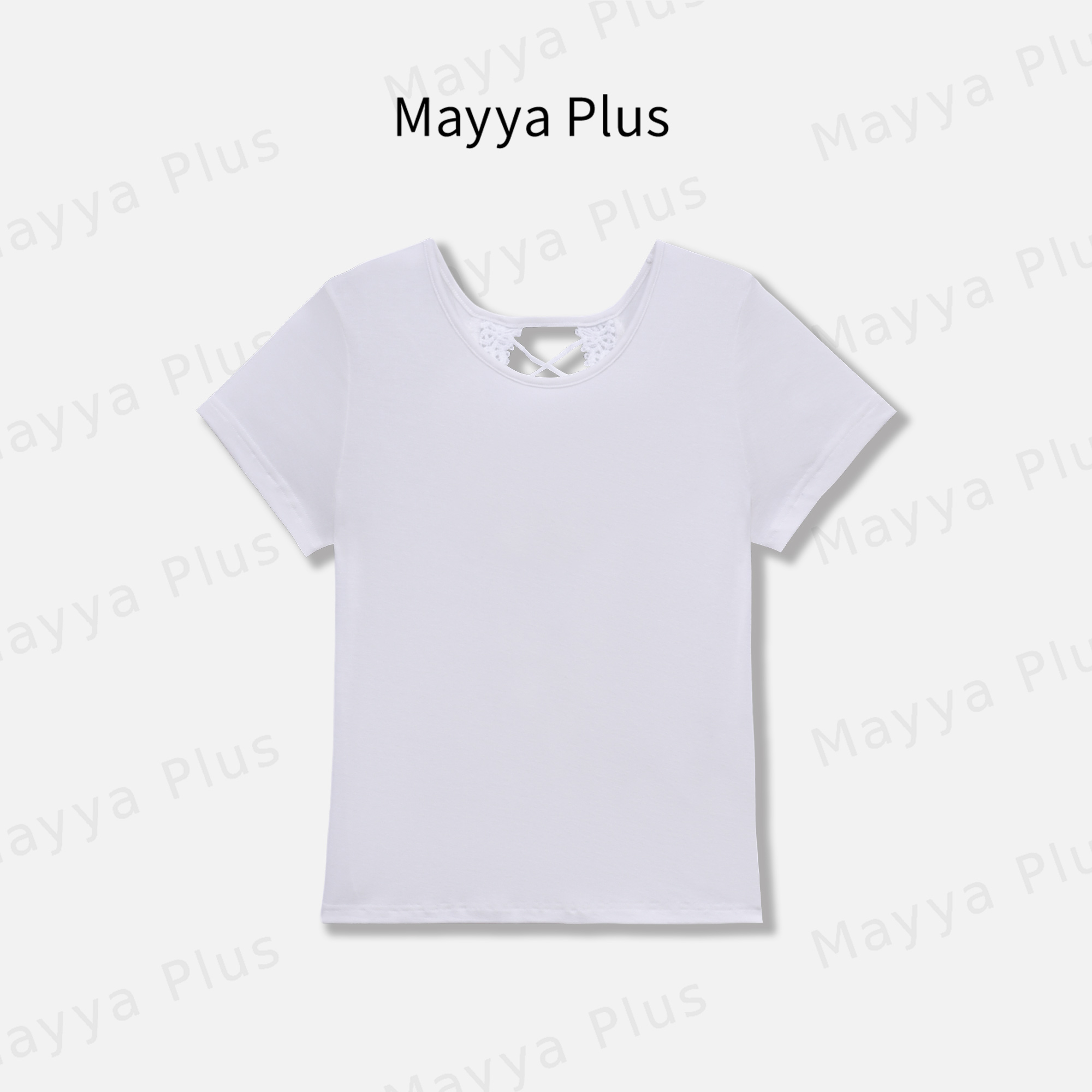 【心动讯号】Mayya Plus麦芽定制粉彩风气质显瘦T恤32627316
