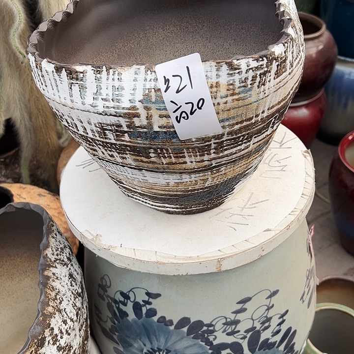 景德镇精品花盆栽适合盆