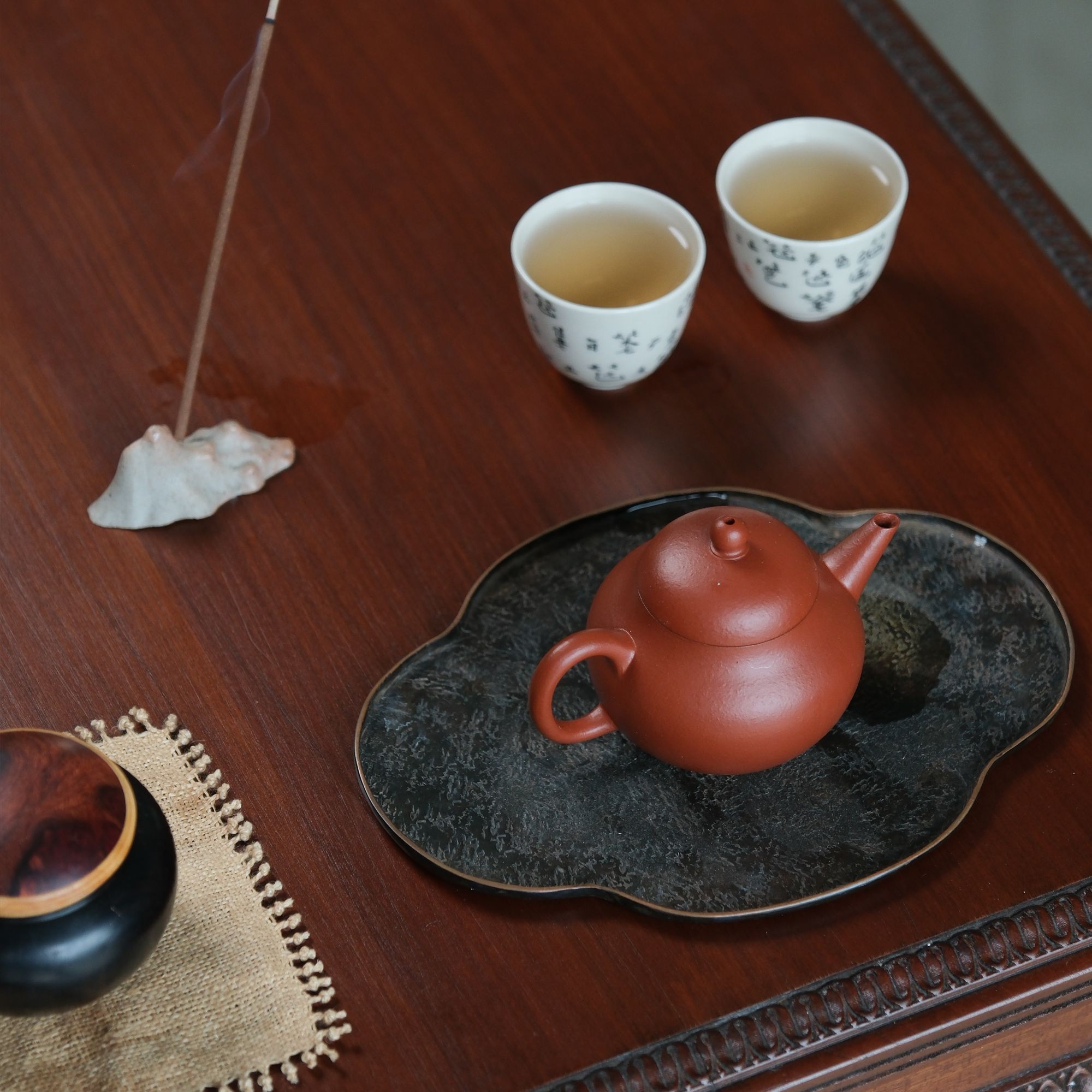 松泉茶器&树屿集 | 《真功夫 寅春水平》 朱泥80cc 紫砂壶