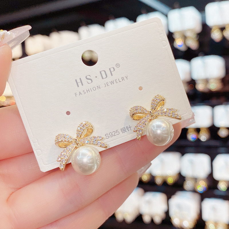 铜合金仿珍珠耳饰 轻奢气质 高级感耳环 小众简约百搭耳饰