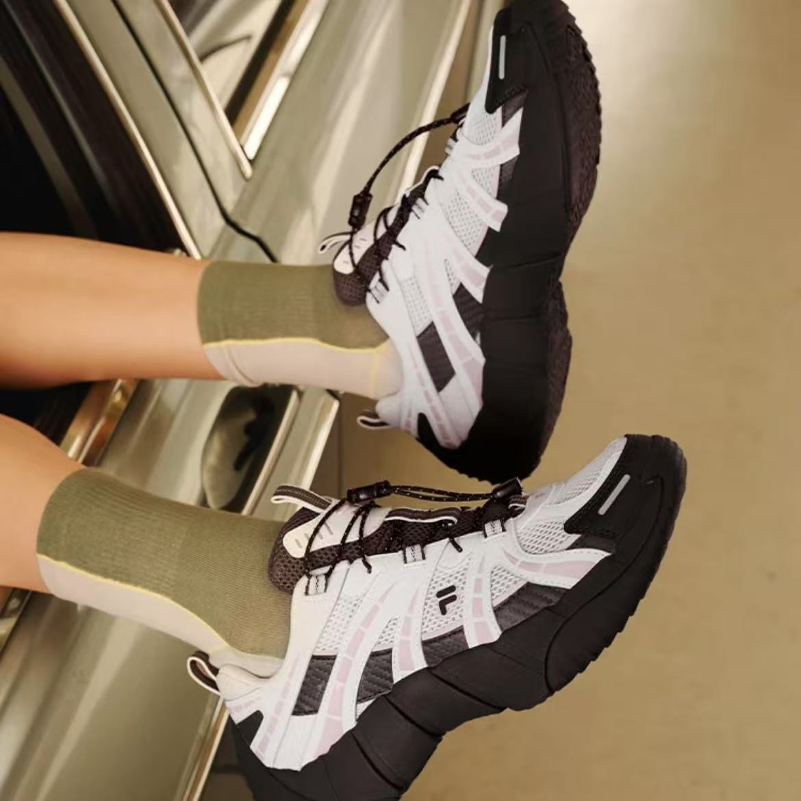 【脊骨鞋2代】斐乐潮牌户外机能男女夏季新款运动鞋T12W521513