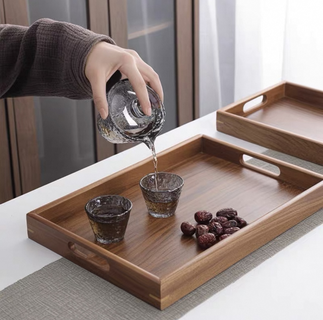 平耳托盘40*30*4cm